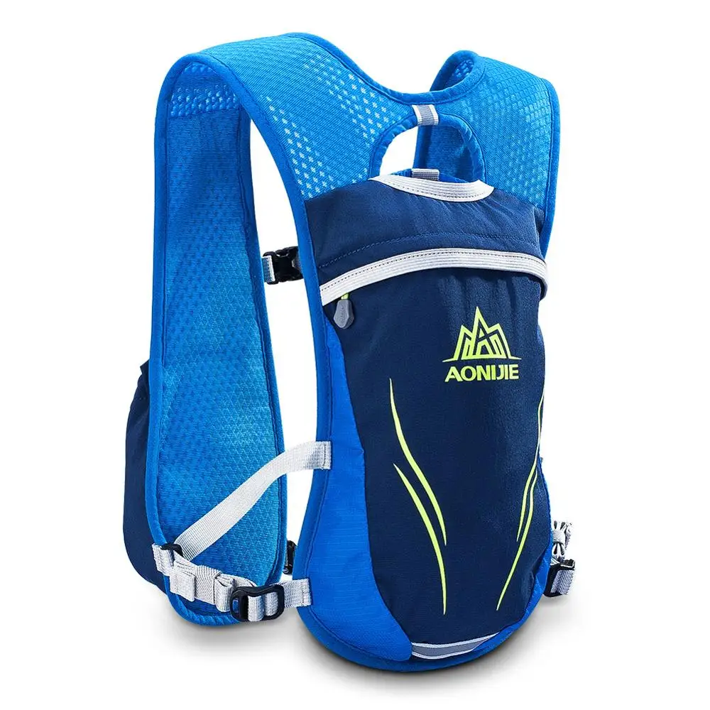 

AONIJIE E885 Hydration Backpack Rucksack Bag Vest Harness For 1.5L Water Bladder Hiking Camping Running Marathon Race Sport 5.5L