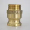 Wholesale brass type F camlock adapter coupling male