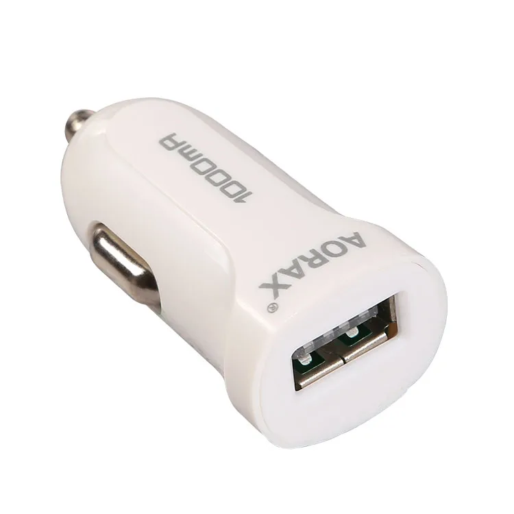 
2019 New Arrival 1Usb Car Charger Power Adapter For Smartphones 