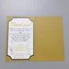 wholesale Recycle Fashion custom print thank you note cards, cheapest fashion logo thank you cards,greeting cards
