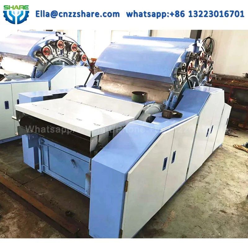 
Hemp Fiber Mini Cotton Carding Machine 