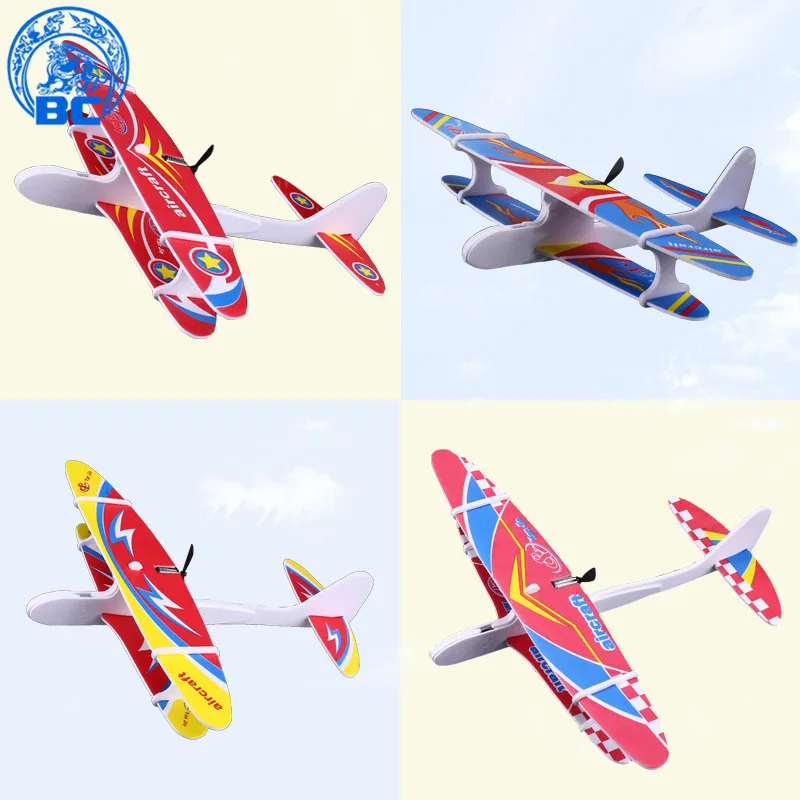 
hot sale Foam EPP Airplane Hand Throwing Electric aircraft model for kids toy 