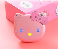

2017 Top quality 1.8 inch quad band hello kitty flip cell phone K688+