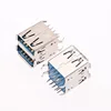 Factory usb3.0 connector 3.0 double 180-degree straight angle 15.0 roll edge connector usb3.0