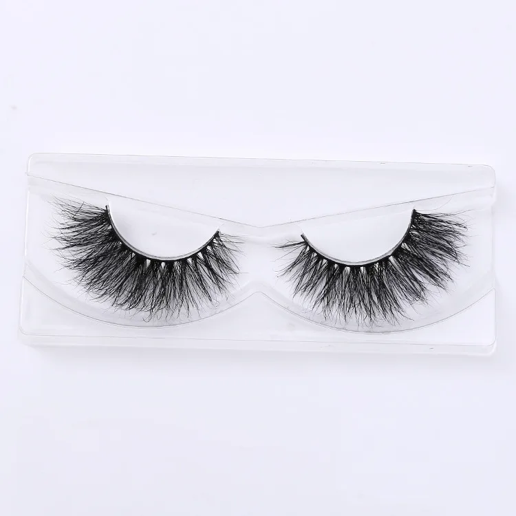 

Wholesale False Eyelashes Custom Package Private Label Real 3D mink lashes, Black