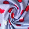Feimei poly span print jersey poly spun jersey print