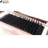 

Professional Faux Mink Eyelashes Extensions tray Individual Eyelash Extension With Silk Lashes