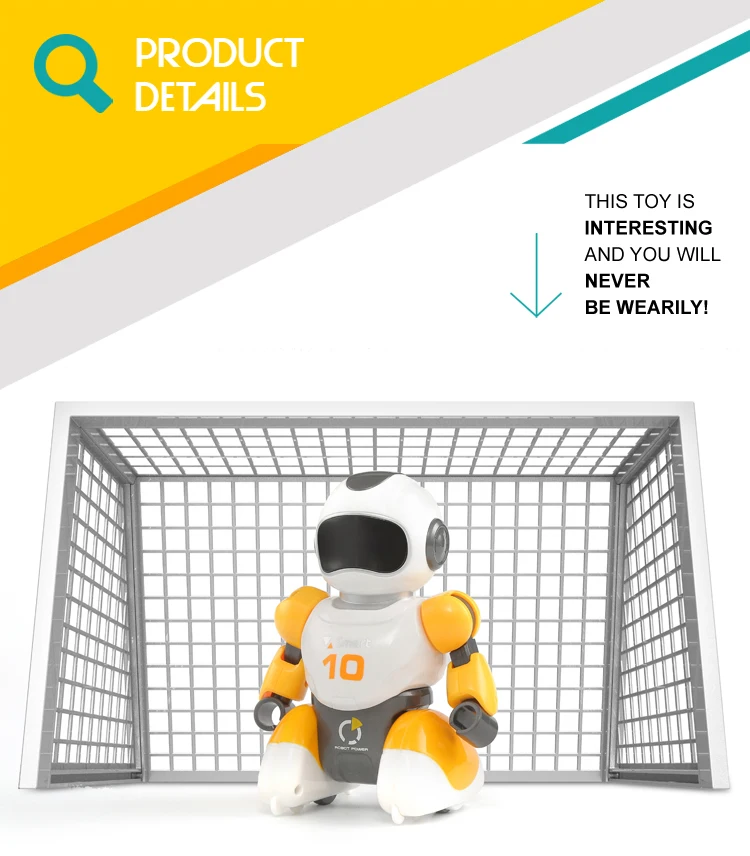 
Fighting programmable rc intelligent smart toy football robot 