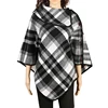 2019 Autumn Monogrammed Batwing Sleeve Winter Cloak For Women Wholesale Cashmere Pullover Sweater Women Wool Cloak