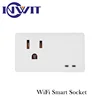 OPHTB-002 10A Wifi Smart Switch Power Plug Socket US 220V Wireless Light Outlet Timer Remote Control Support Alexa Google Home