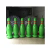 Popular inflatable Human bowling set/inflatable bowling pins games with grass zorb ball for adults