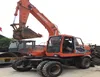 hot sale Doosan wheel excavator DH140w-7 GOOD ONE