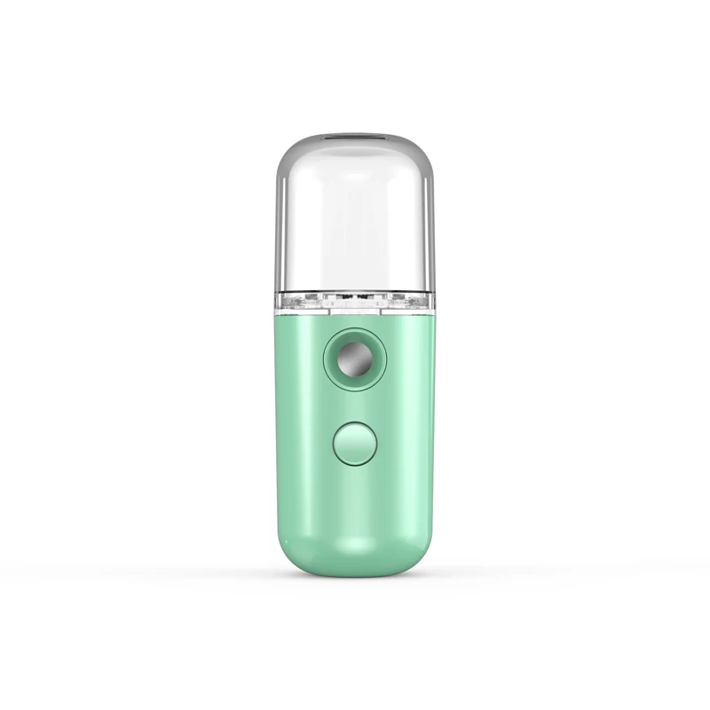

Nano Facial Mister Portable Mini Face Mist Handy Sprayer Atomization Eyelash Extensions Cool Facial Steamer, White/pink