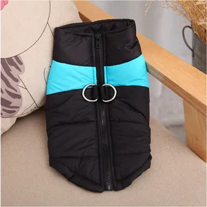 Image of Wholesale Cheap Import China Designer Custom Winter Manufacturer Factory Fashion Coat Black Pet Dog Clothes
