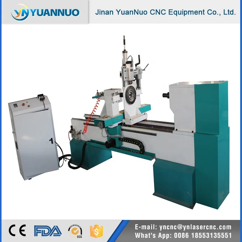 
YN1503 automatic cnc wood turning lathe for sale with CE FDA 