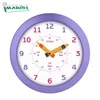 Imarch WC21502 Teaching Clock Educational Clock Child Wall Clock Perfect for Parents and Teachers, Kids Bedroom or Classroom