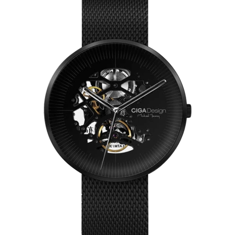 

Original Xiaomi MY Series Fashion Mechanical Round Shell Wrist Watch (Black)