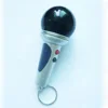 Promotion Gift Plastic Recordable Microphone Pre-recorded Sound Keychain with Recordable Sound Support Custom