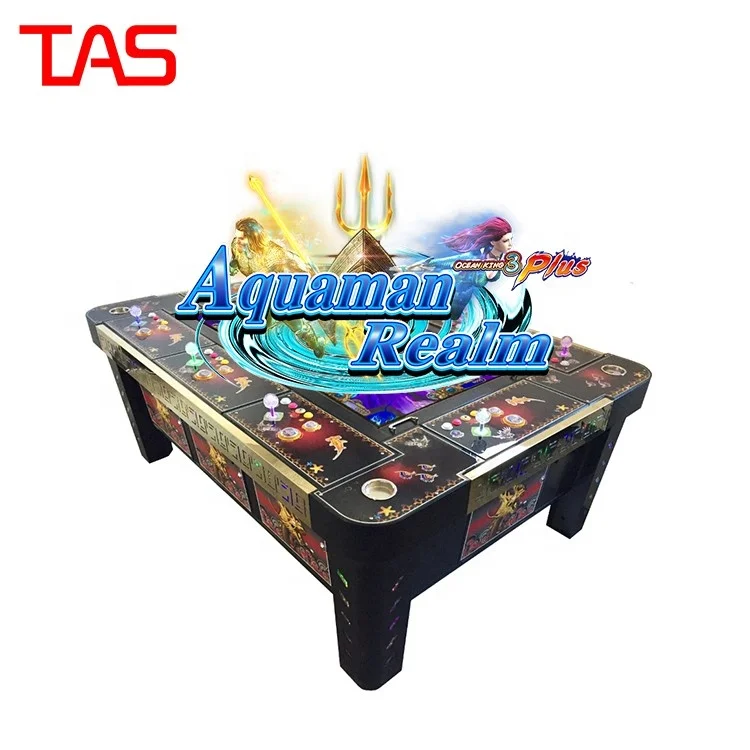 

2019 IGS Ocean King 3 Plus Aquaman Realm Coin Operated Fishing Game Machine/Fishing Game Table Gambling, Customize