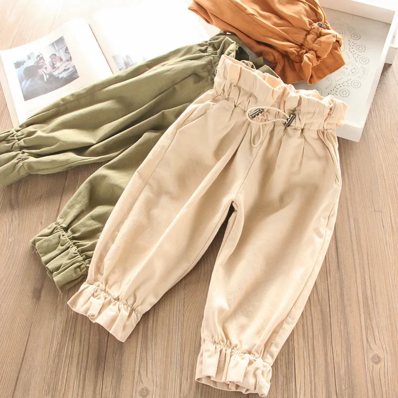 

Hu Sunshine 2019 Wholesale kids solid pure Pants 2-7t Free Shipping