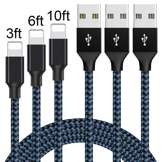 

Hot selling low price usb cable for iphone 6 usb charger cable, Multi color