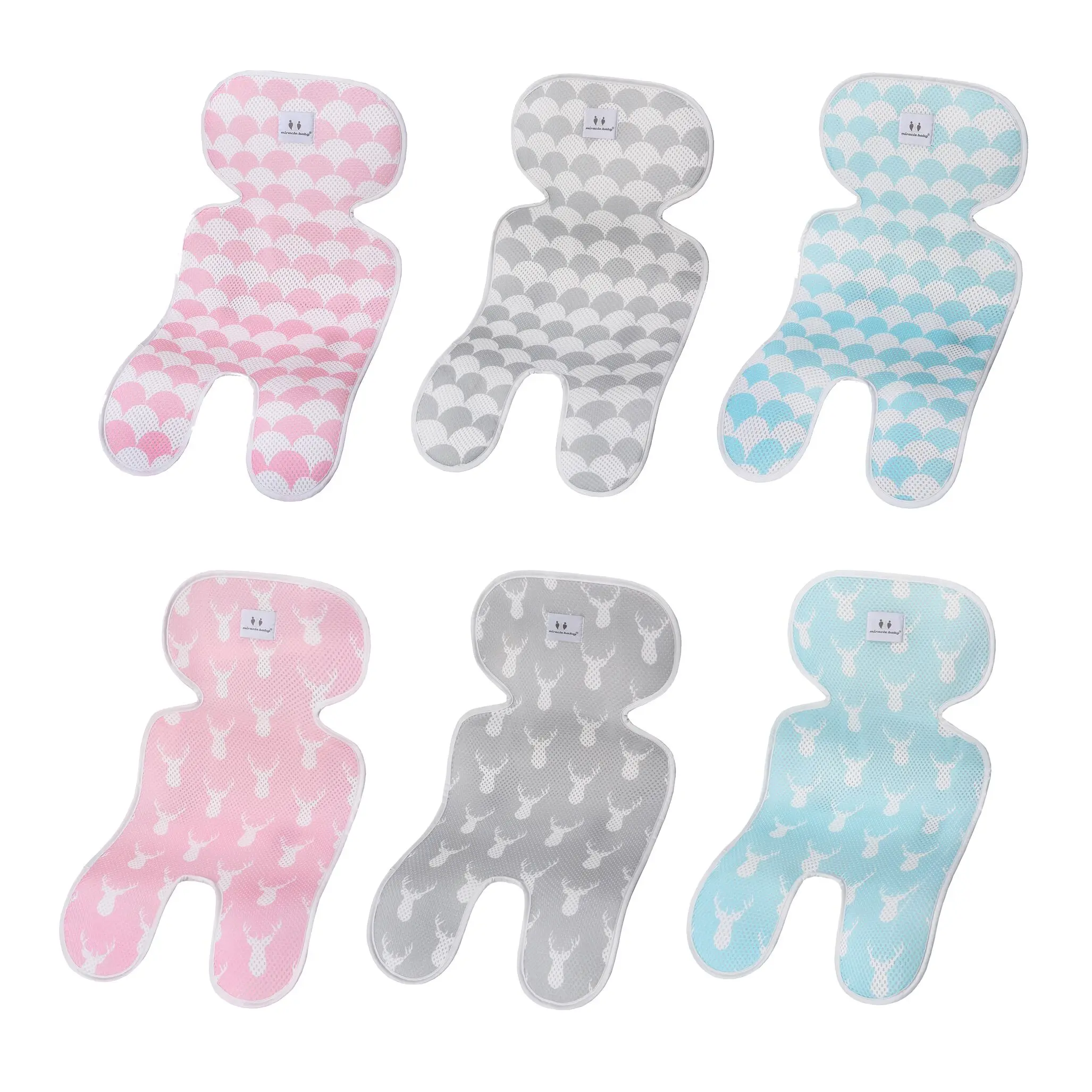 

Baby Stroller Cool Seat Mat Breathable 3D Air Mesh Cool Cushion Stroller Liner For Baby Car Seat High Chair Pushchair Pram Liner