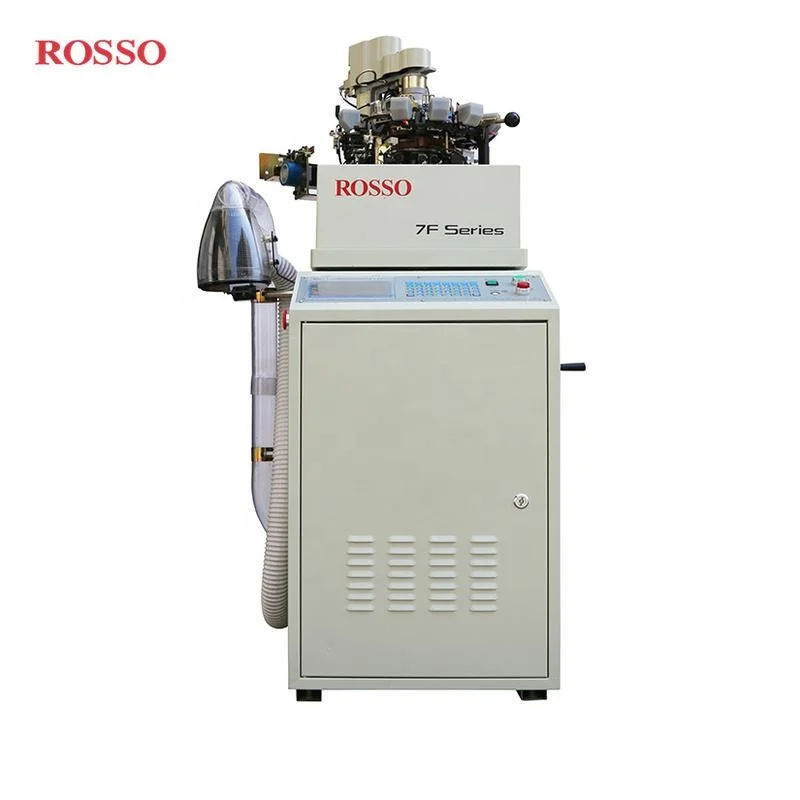 
ROSSO 7F korea sock automatic computerized cotton socks knitting machine for plain and terry 
