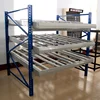 FIFO order picking warehouse shelf gravity carton flow rack for warehouse storage or production lines