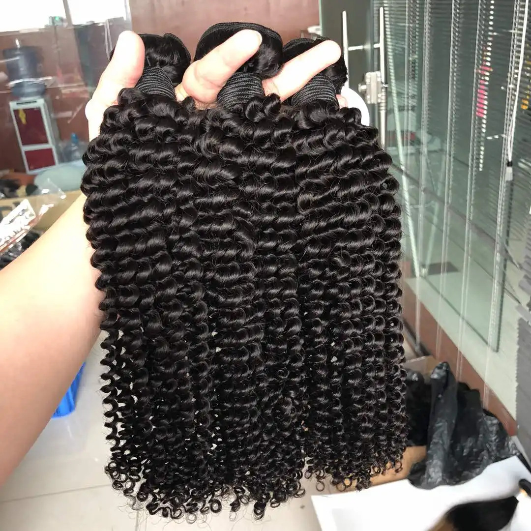 

New Original Mongolian Kinky Curly Bundle Wholesale One Pcs Accept