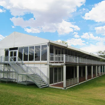 户外铝结构双层帐篷房屋建筑设计