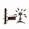 Factory directly Tree fighting shooting target Metal Works Rimfire Dueling Tree Target Eight Paddle Set