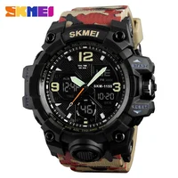 

skmei 1155B stylish brand double time watches analog digital watch