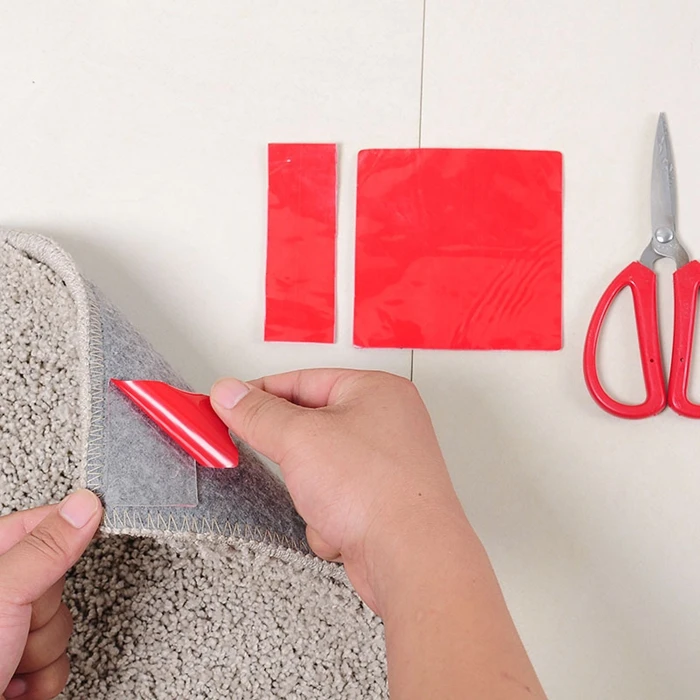 
Double Sided Self Adhesive Furniture Felt Pad Anti Slip Floor Mat Sticker Carpet Corner Edge Binding Tape Area Rug Gripper 
