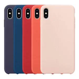 Silicone Phone Case iPhone Max XR 6S 8 Plus