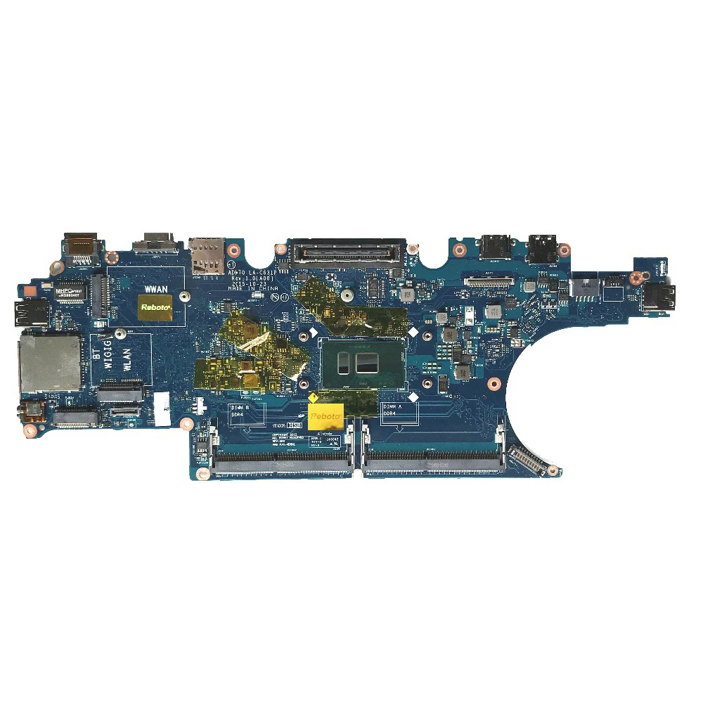 

For DELL E5470 Laptop Motherboard With SR2F0 i5-6300u CPU ADM70 LA-C631P CN-0HCP0K 0HCP0K HCP0K DDR4 MB 100% Tested