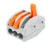 Equivalent PCT 222 series push in wire connector terminal blocks