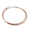 High quality double wall copper brazed braking line pipe
