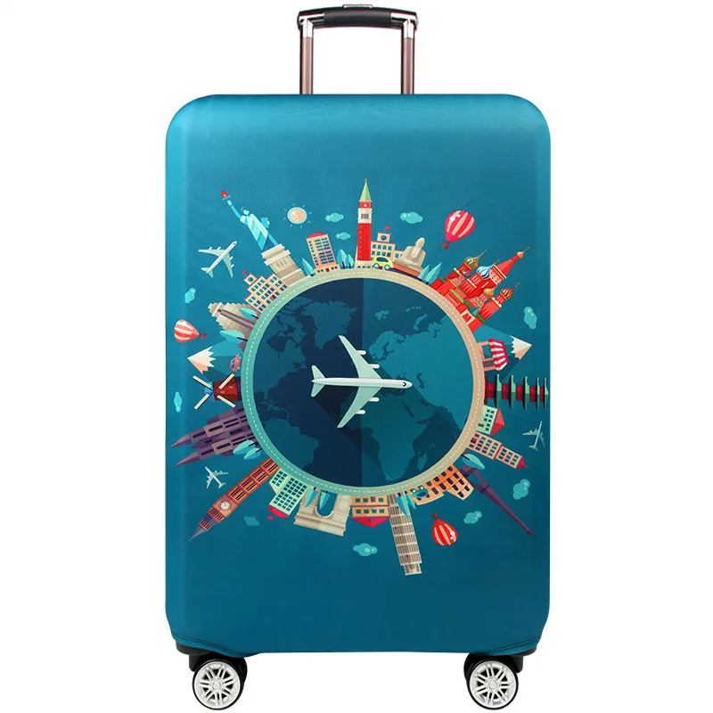 

Travel Suitcase Protective Cover Travel Accessories Spandex Elastic Luggage Dust Cover Apply to 18''-32'' Suitcase