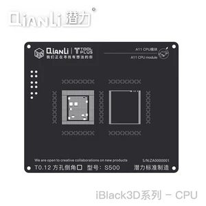iPhone IC Reballing Stencil A7 A11eMMC & LPDDR Chips