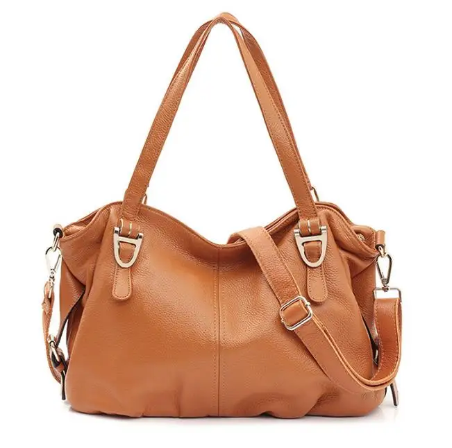 

2020 new arrivals causal design genuine leather women tote hand bags fashion ladies handbag