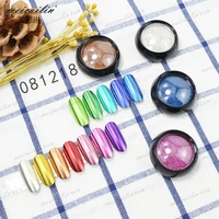 

Popular Titanium Alloy Color Acrylic Mirror Powder Nail Powder For Decoration