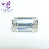 No Windmill Right Angle Rectangle EF Color Extra Long Emerald Cut Moissanite For Fashion Women's Jewelry Ring