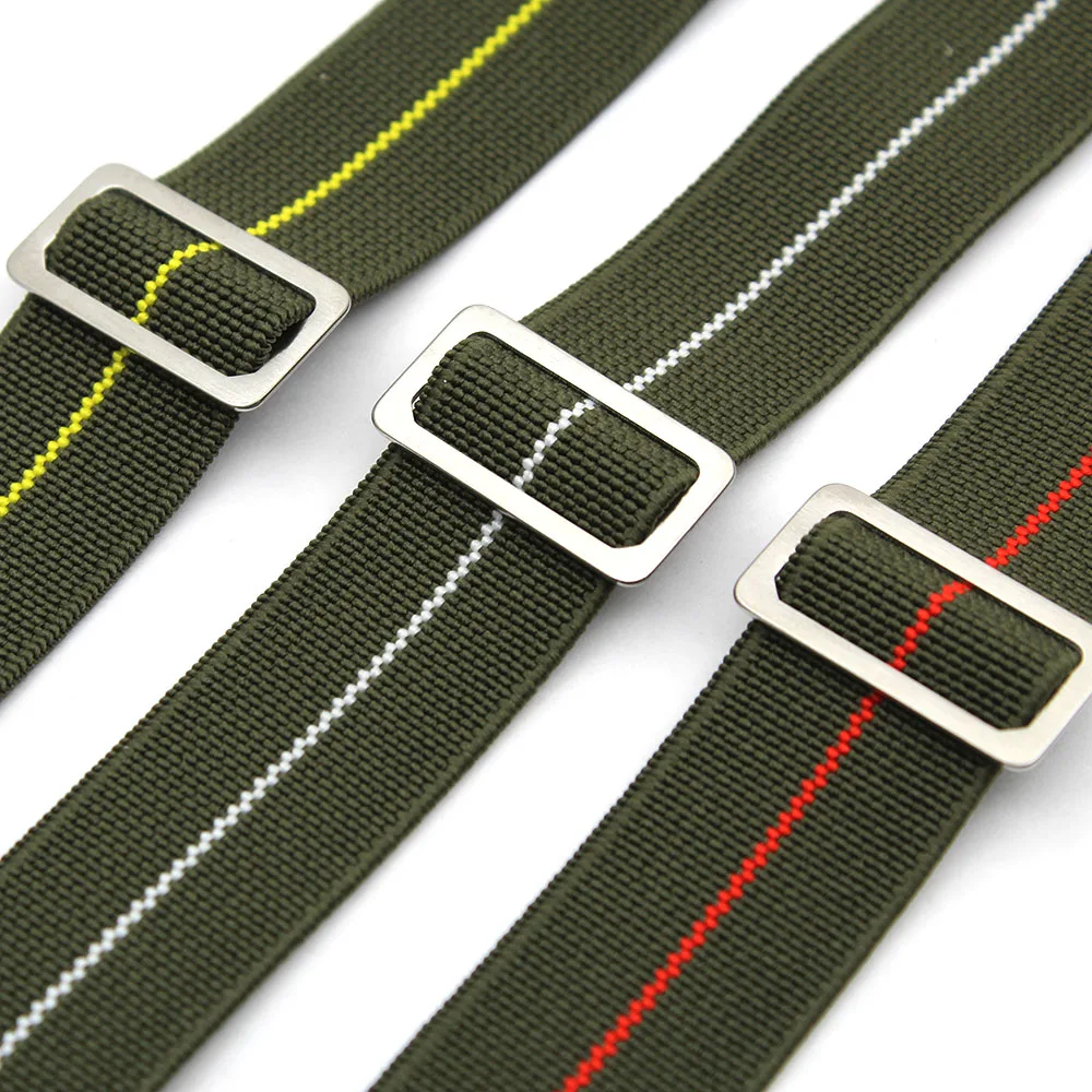 

2019 Newest Military Bond Style Elastic Nylon Watch Strap, N/a