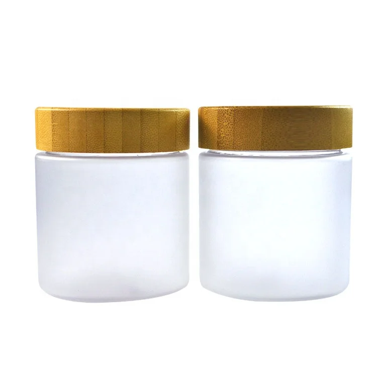 Empty Cosmetic Container 50ml 150ml 250ml 500ml Clear Frosted Pet