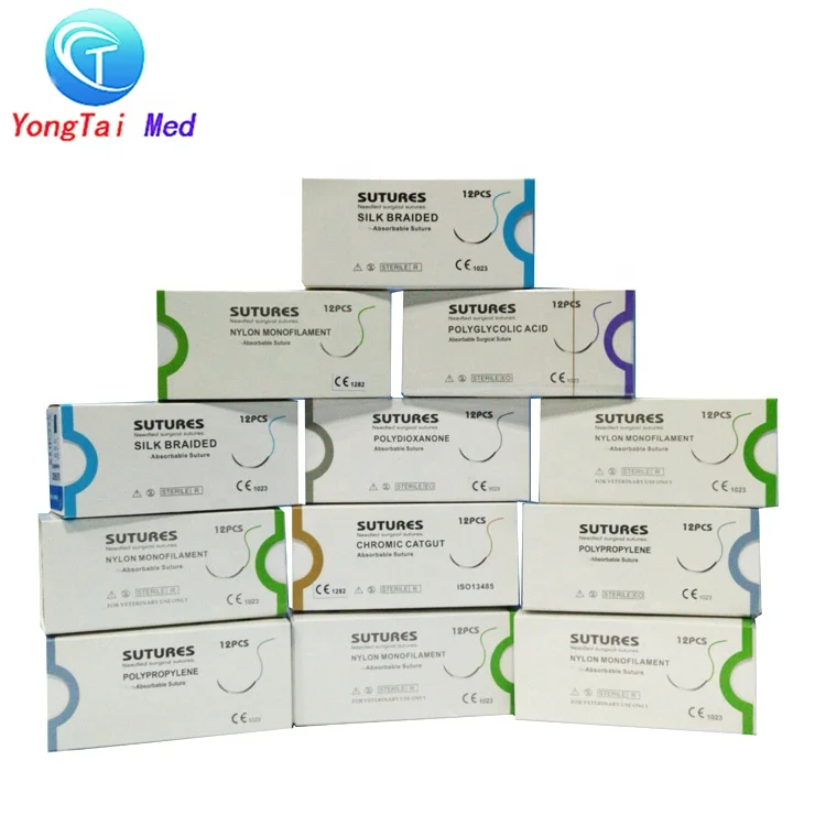 
Good quality cheap medical absorbable surgical suture thread manufacturer 