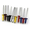 Anodized steel color flower blind rivets for Wine box