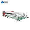 Warm oil drum roller sublimation heat transfer press printing machine for textile