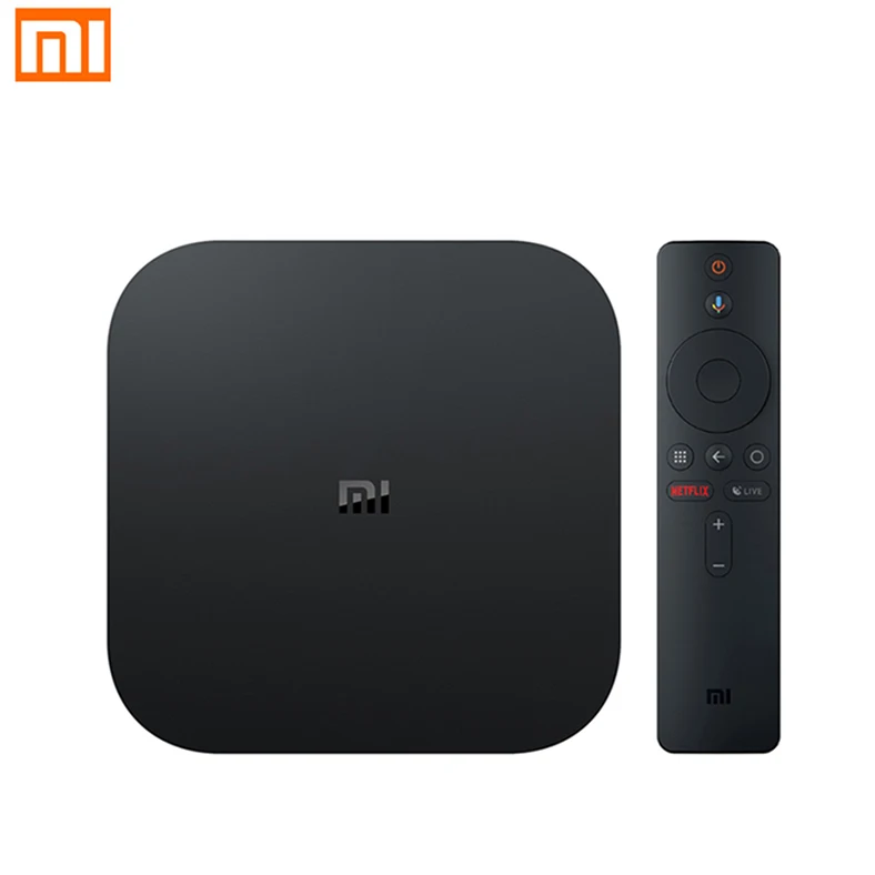 Global Version Xiaomi Mi TV Box S Smart 4k HD Android 8.1 Smart Internet Box for TV