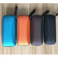 

cheap vintage square bag custom logo available zipper pouch box package eyeglasses case CJ003 in stock