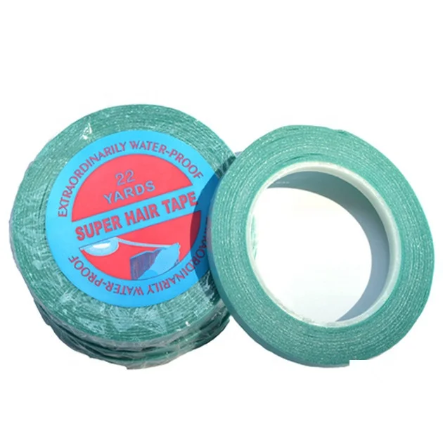

Supertape Adhesive Tape For Hair Wig Glue Double Side Super Tape For Wig And Toupee Lace Front Support Tape, Blue